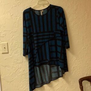 Blue and Black Tunic